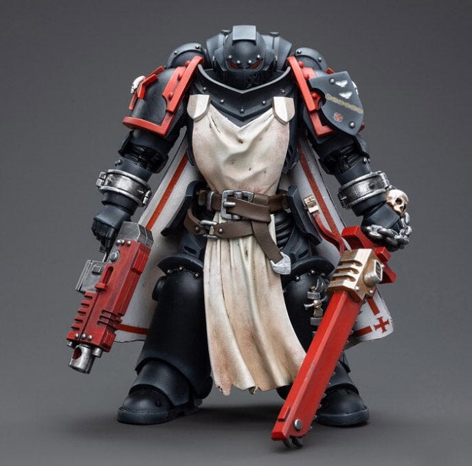 Warhammer 40K Black Templars Primaris Sword Brethren Harmund 1/18 Scale Figure