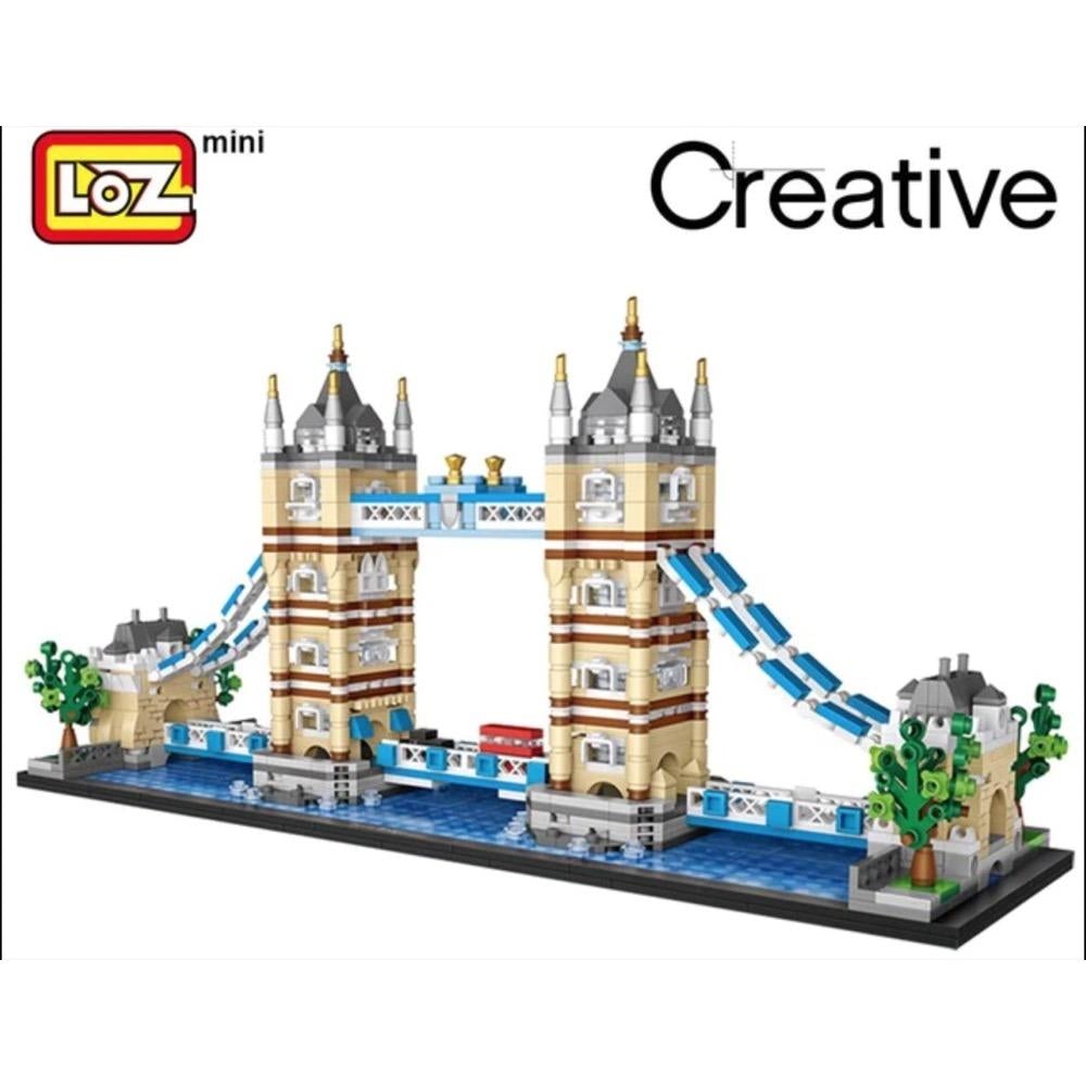 LOZ 1026 Moc Mini Tower Bridge