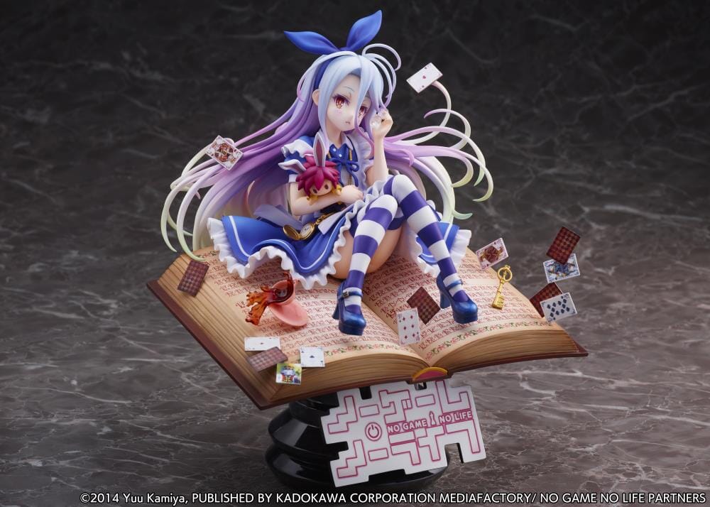 No Game No Life Shiro (Alice in Wonderland Ver.) 1/7 Scale Shibuya Scramble Figure