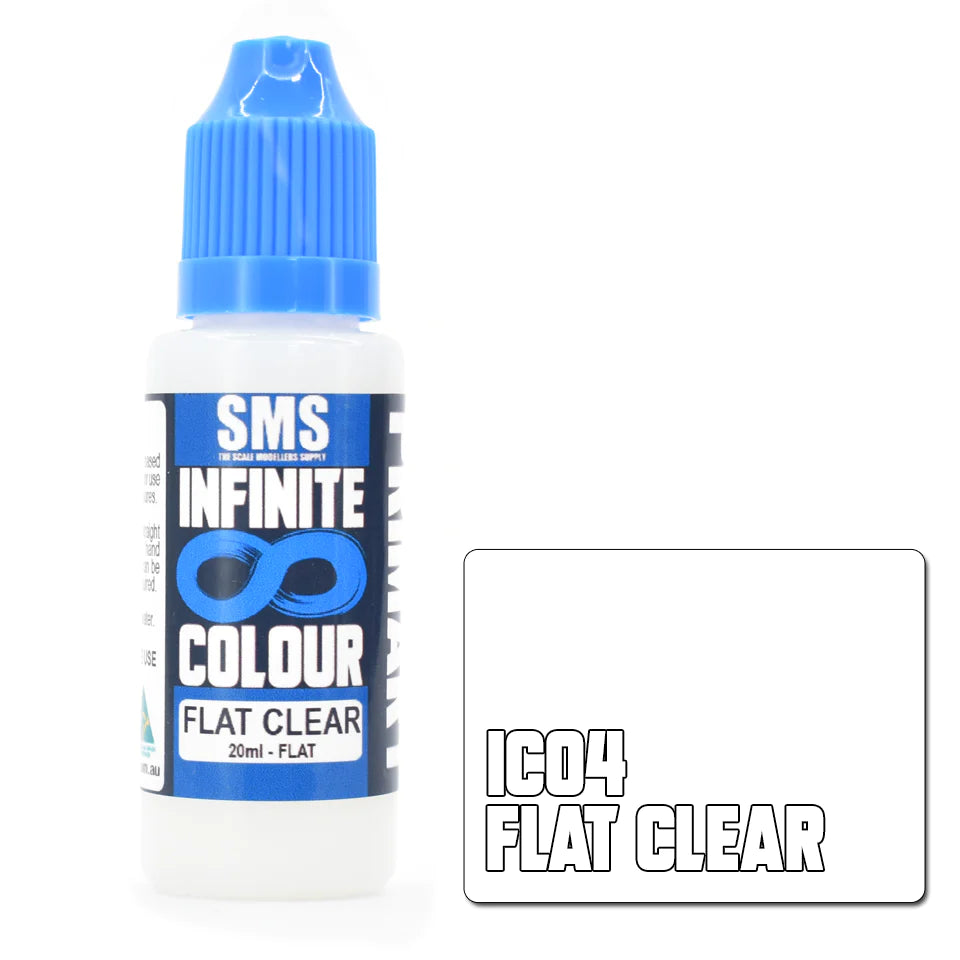 Infinite Colour FLAT CLEAR 20ml