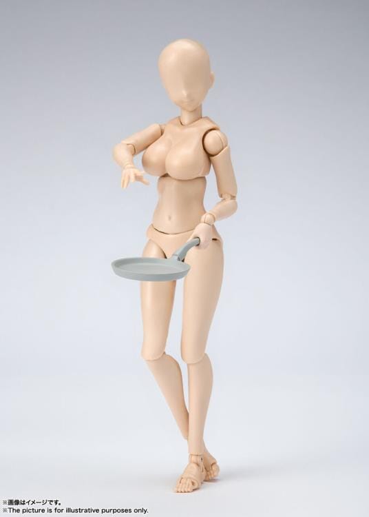 S.H.Figuarts DX Body-chan Kentaro Yabuki Set (Pale Orange Color Ver.)