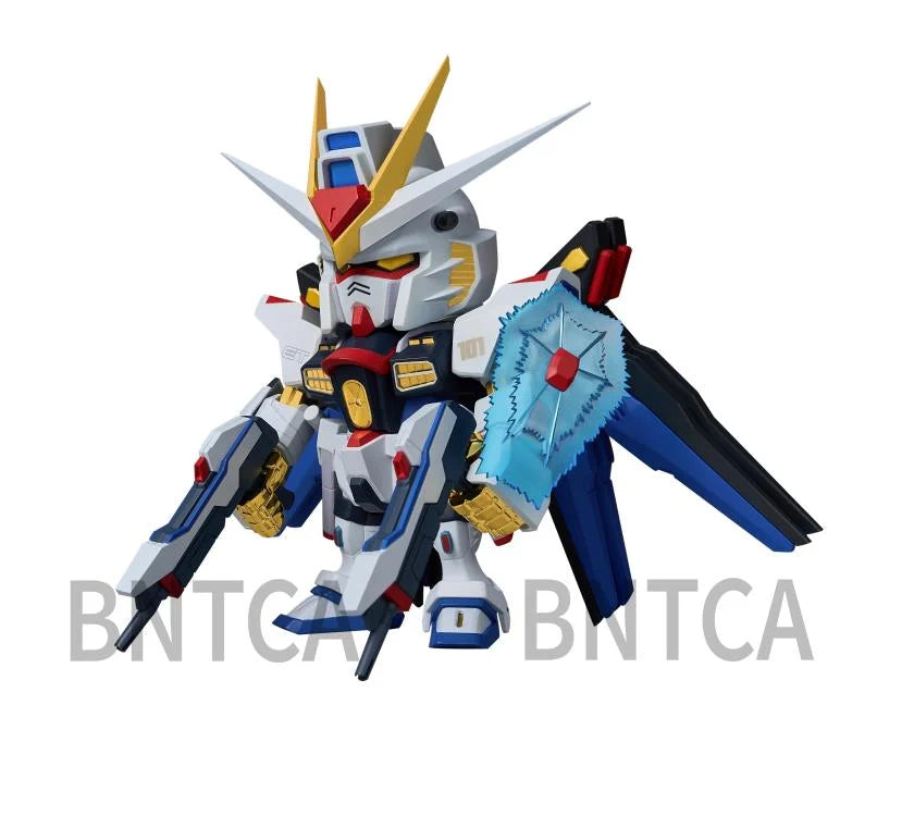 Mobile Suit Gundam SEED Freedom QMSV Mini Strike Freedom Gundam & Infinity Justice Gundam Box of 8 Random Figures