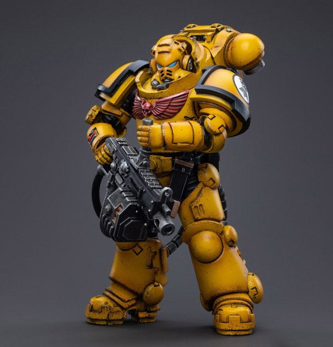 Warhammer 40K Imperial Fists Heavy Intercessors 01 1/18 Scale Figure