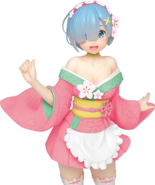 Re:Zero Starting Life in Another World Rem (Sakura Ver.) Renewal Edition Precious Figure