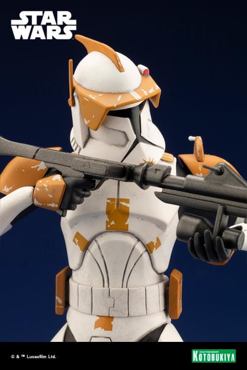 Star Wars The Clone Wars ArtFX+ Commander Cody Statue