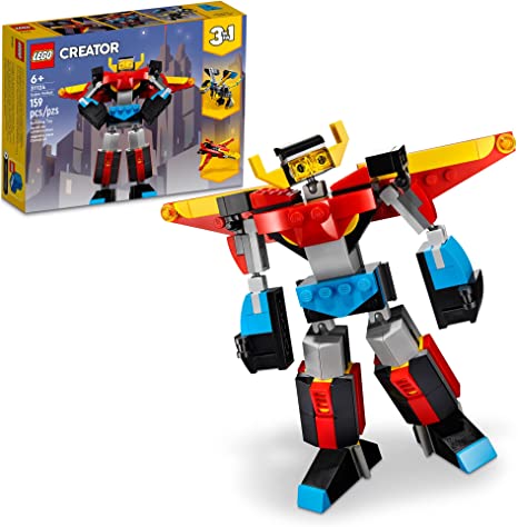 LEGO Creator 3in1 Super Robot 31124 Building Kit