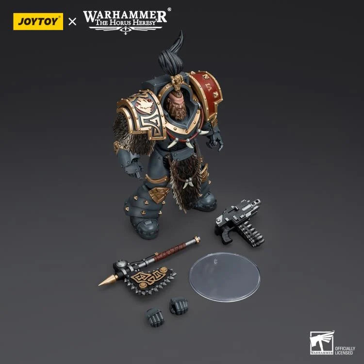 Warhammer 40k Space Wolves Varagyr Wolf Guard Squad Varagyr Terminator 4 1/18 Scale Action Figure