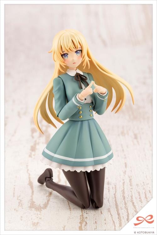 Sousai Shojo Teien St. Iris Girls' High School Winter Clothes Ritsuka Saeki 1/10 Scale Model Kit