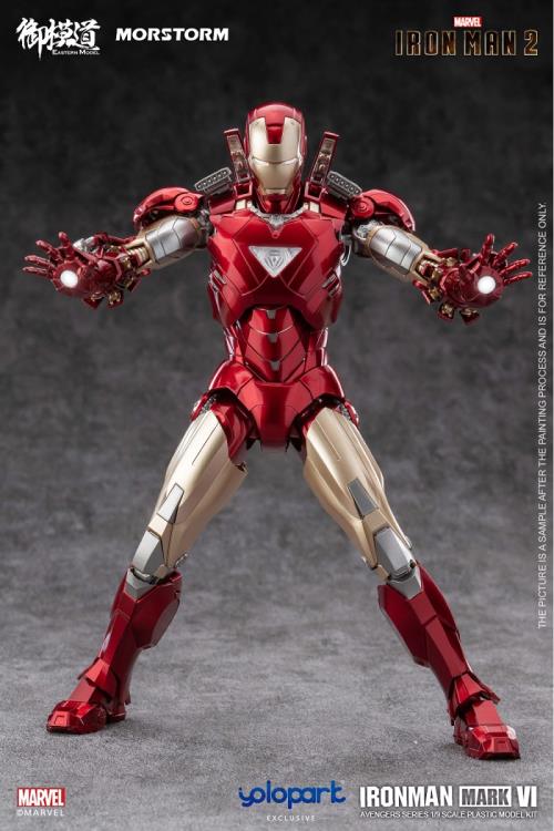 Iron Man 2 Iron Man Mark 4/6 Deluxe 1/9 Scale Model Kit