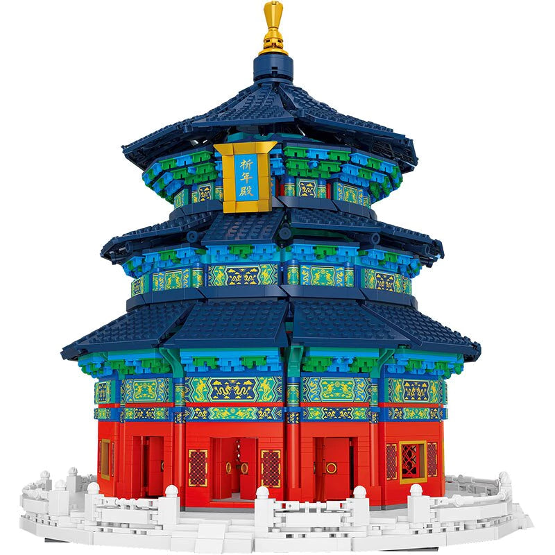 LOZ Architecture Mini Blocks 1068 Temple of Heaven National Tide