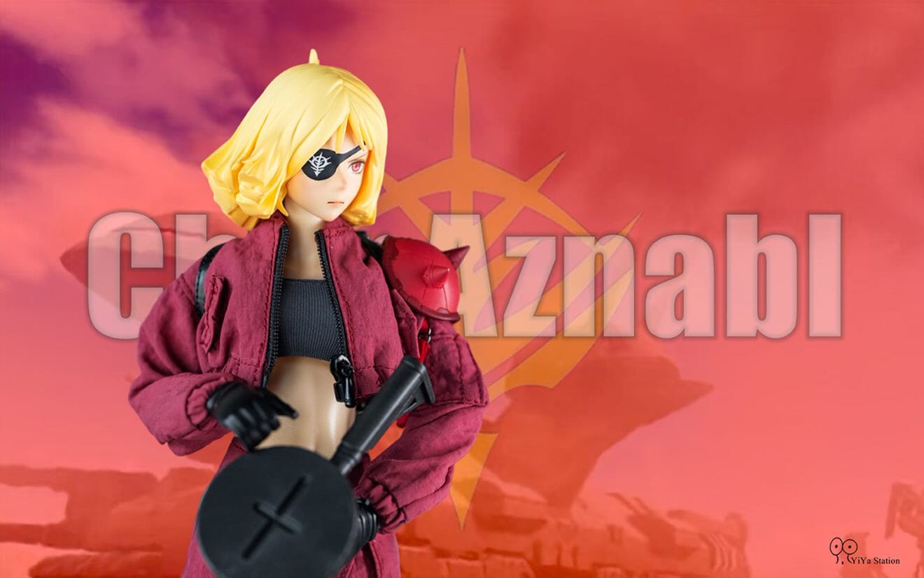 Mobile Suit Gundam Sayla Mass (Char's Zaku Costume) 1/9 Scale Figure