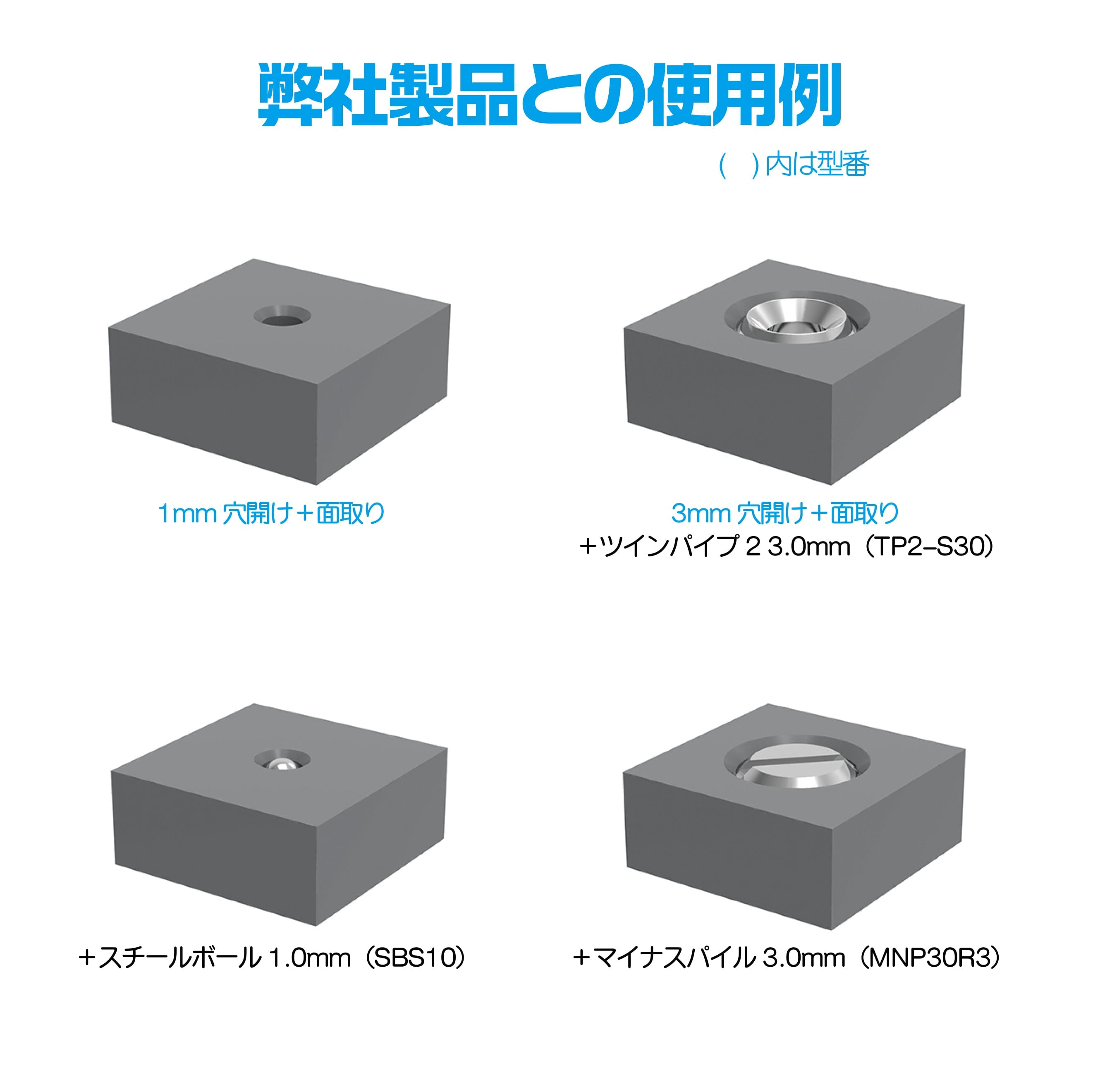 HiQ Parts Chamfer Bit WC (1pc)