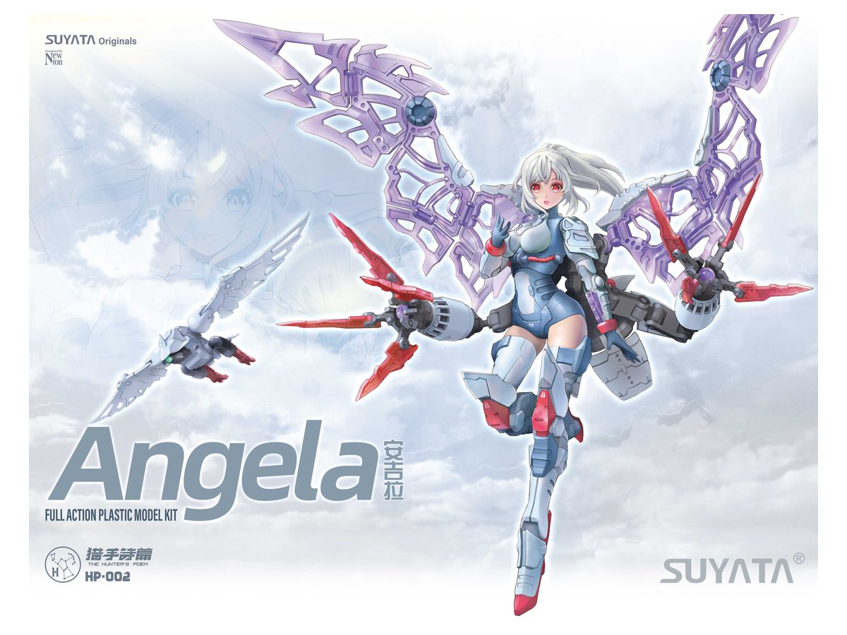 The Hunter's Poem Angela 1/12 Scale Model Kit