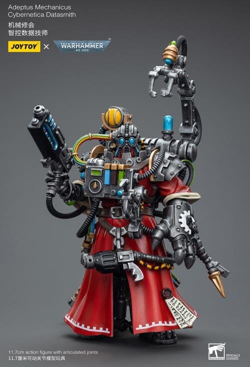 Warhammer 40k Adeptus Mechanicus Cybernetica Datasmith 1/18 Scale Figure