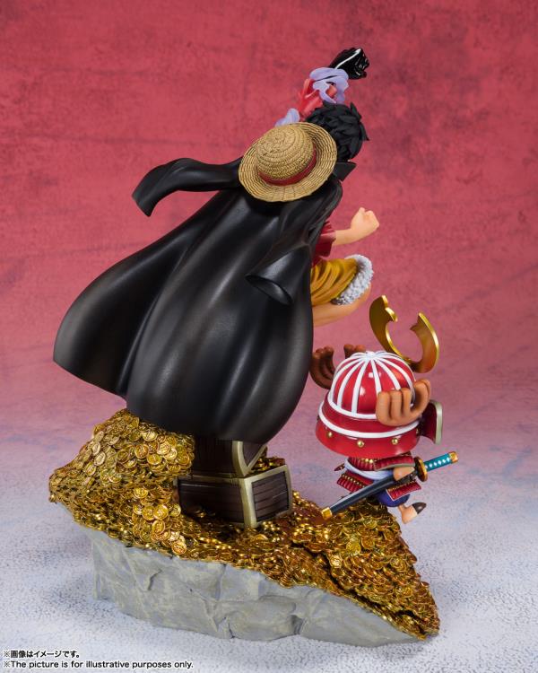 One Piece FiguartsZERO Monkey D. Luffy (WT100 Commemorative: Daikaizoku Hyakkei)