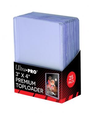 3 X 4 Ultra Clear Premium Toploader 25ct