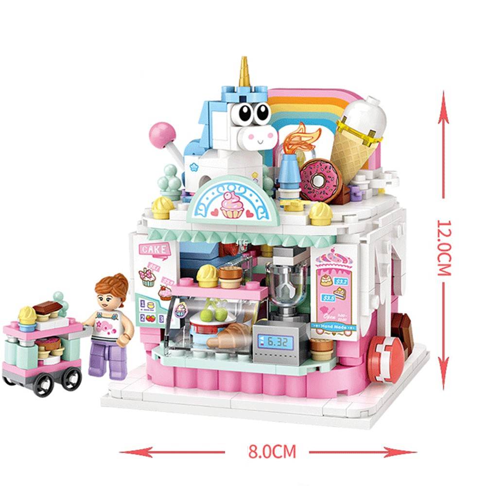 LOZ Ideas Creative 1731 Unicorn Cake Stall