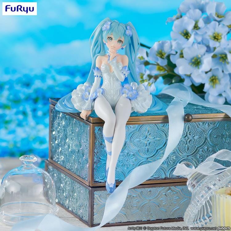 Vocaloid Hatsune Miku (Flower Fairy Nemophila Ver.) Noodle Stopper Figure (Reissue)