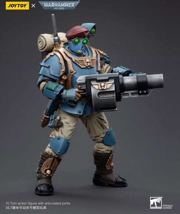 Warhammer 40k Astra Militarum Tempestus Scions Command Squad 55th Kappic Eagles Grenadier 1/18 Scale Figure