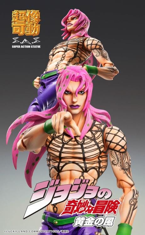 JoJo's Bizarre Adventure: Golden Wind Super Action Statue Diavolo (Reissue)