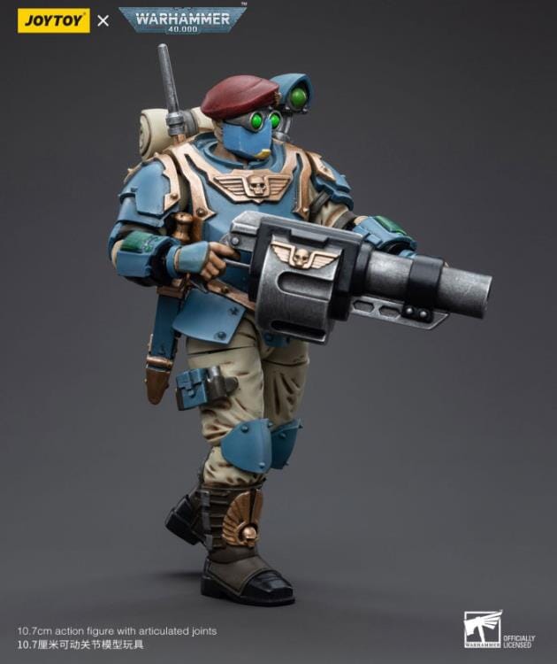 Warhammer 40k Astra Militarum Tempestus Scions Command Squad 55th Kappic Eagles Grenadier 1/18 Scale Figure