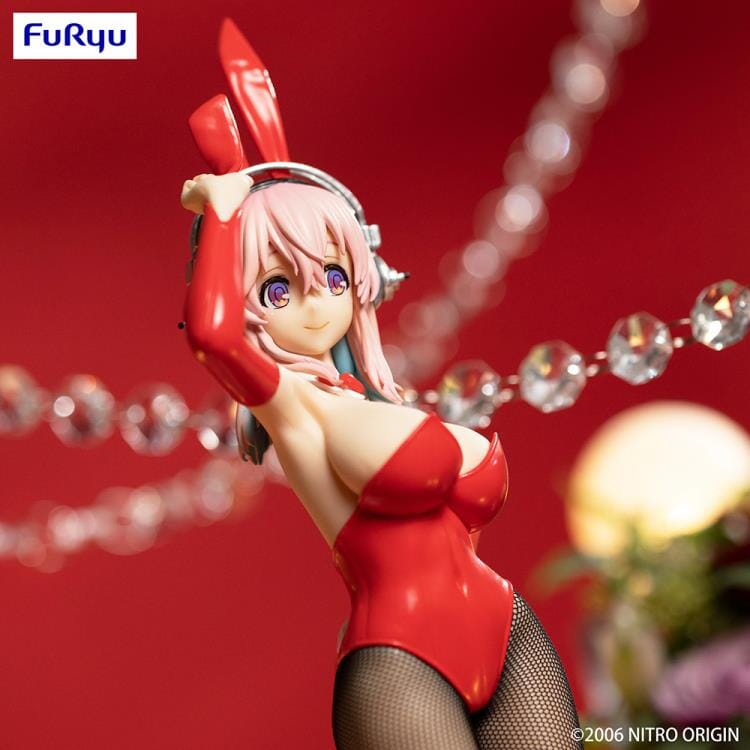 Nitroplus BiCute Bunnies Super Sonico (Red Rabbit Ver.) Figure