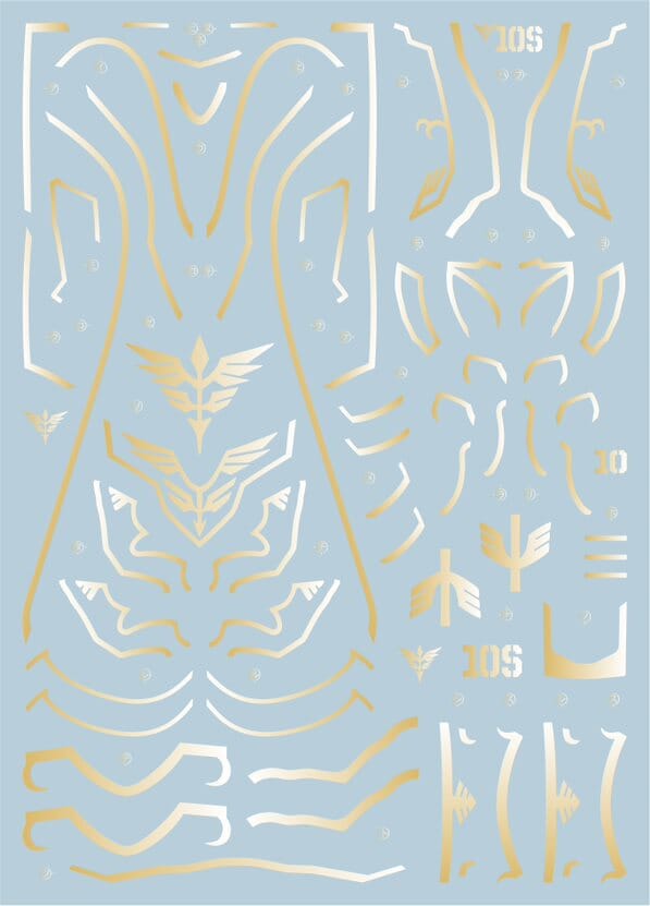 E63 MG Sinanju Ver. OVA Decal Sheet