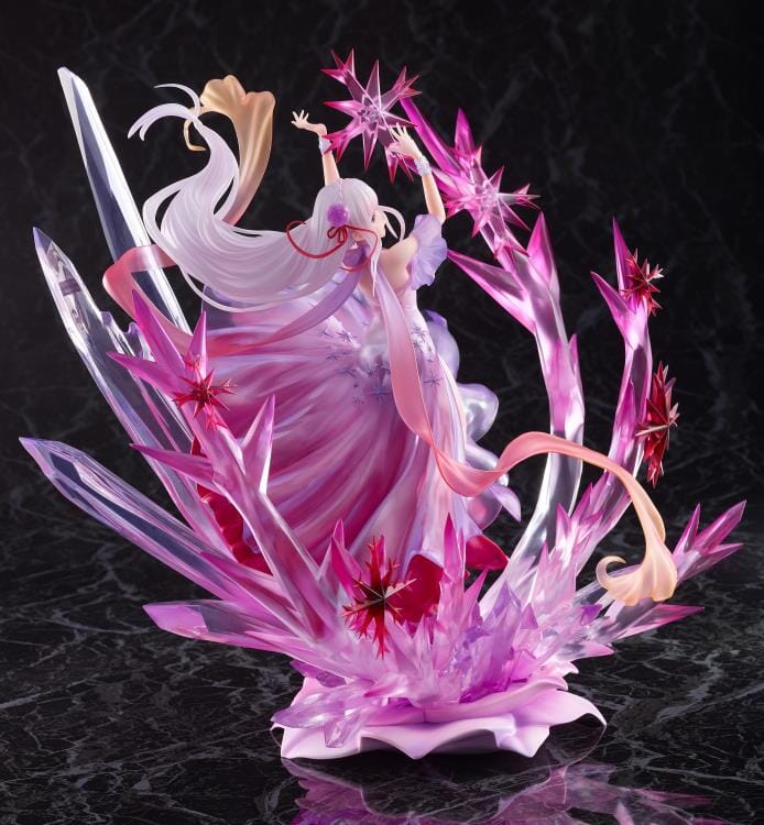 Re Zero Starting Life in Another World Frozen Emilia (Crystal Dress Ver.) 1/7 Scale Shibuya Scramble Figure