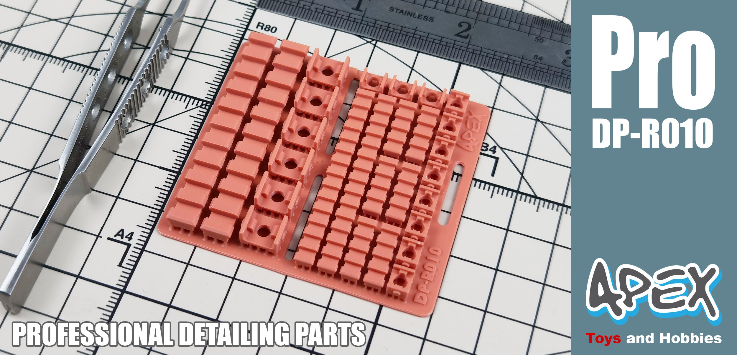 Apex Detailing Parts DP-R010 Detail Rail System 2