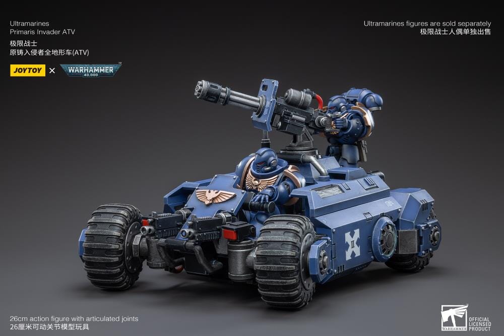 Warhammer 40k Ultramarines 1/18 Scale Primaris Invader ATV