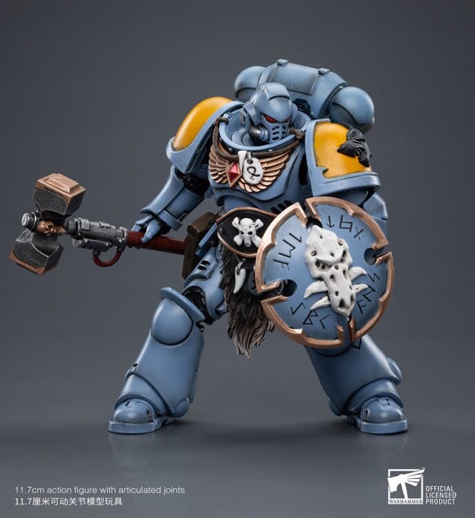 Warhammer 40K Space Wolves Claw Pack Sigyrr Stoneshield 1/18 Scale Figure (Reissue)