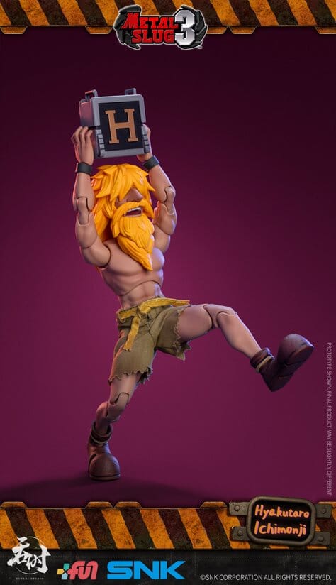 Metal Slug 3 Hyakutaro Ichimonji 1/12 Scale Figure