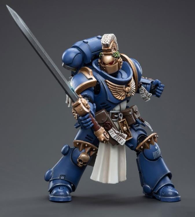 Warhammer 40K Ultramarines Primaris Company Champion Brother Parnaeus 1/18 Scale Figure