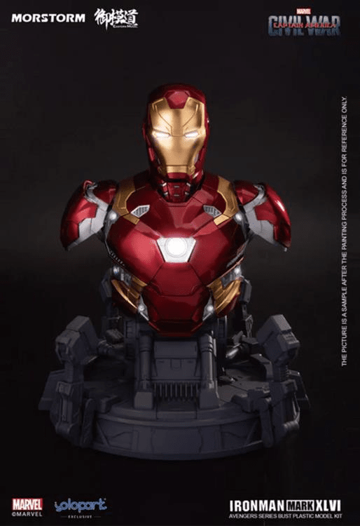 Captain America: Civil War Iron Man Mark 46 Bust Model Kit