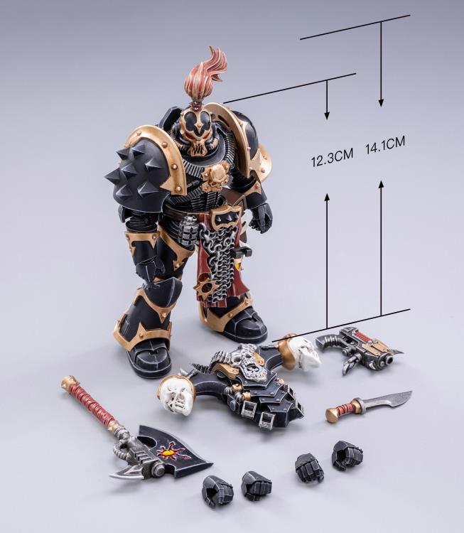 Warhammer 40K Black Legion Brother Narghast 1/18 Scale Figure