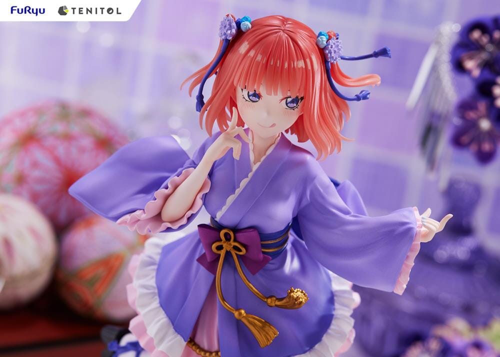 The Quintessential Quintuplets Tenitol Nino Nakano (Mini Skirt Yukata Ver.) Figure