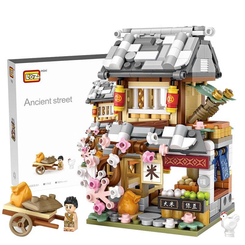 LOZ Diamond Blocks 1742 Rice Shop