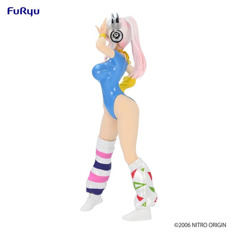 Nitroplus Super Sonico (1980's Blue Another Color Ver.) Concept Figure (Reissue)