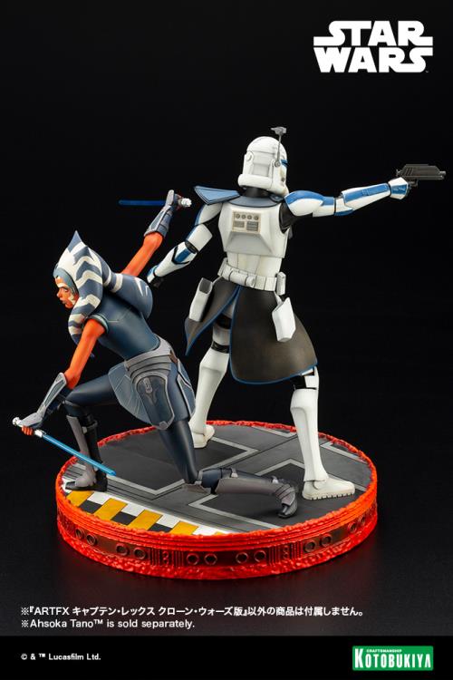 Star Wars: The Clone Wars ArtFX Captain Rex Statue