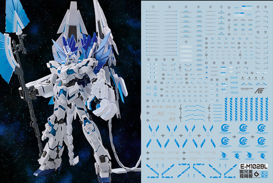 E53 MG Unicorn Gundam Perfectibility (Blue)