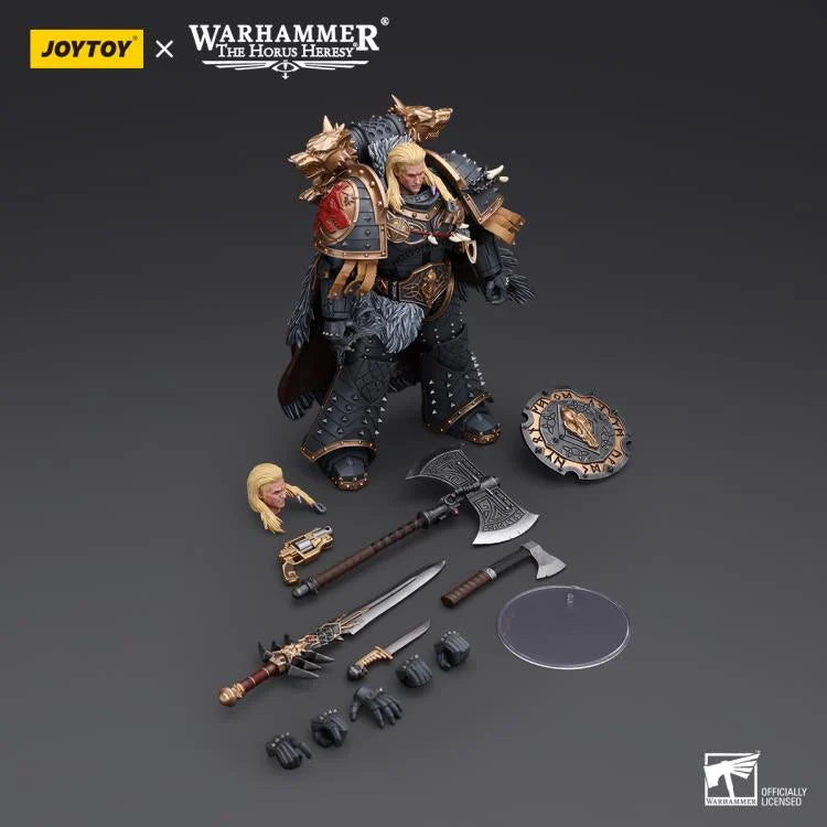 Warhammer 40K Space Wolves Leman Russ, Primarch of the VIth Legion 1/18 Scale Action Figure