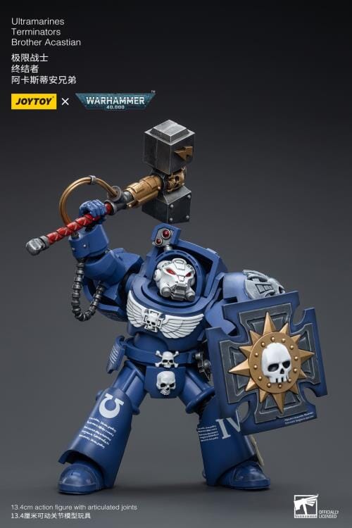 Warhammer 40K Ultramarines Terminators Brother Acastian 1/18 Scale Figure