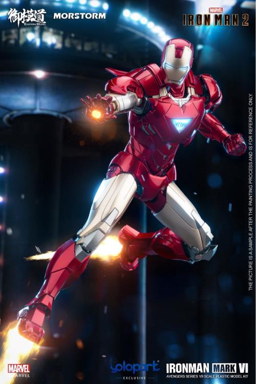 Iron Man 2 Iron Man Mark 4/6 Deluxe 1/9 Scale Model Kit