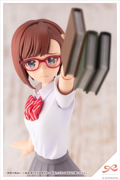 Sousai Shoujo Teien Touou High School Summer Clothes Koyomi Takanashi 1/10 Scale Model Kit