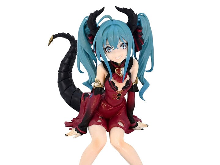 Vocaloid Hatsune Miku (Villain Color Red Variation Ver.) Noodle Stopper Figure