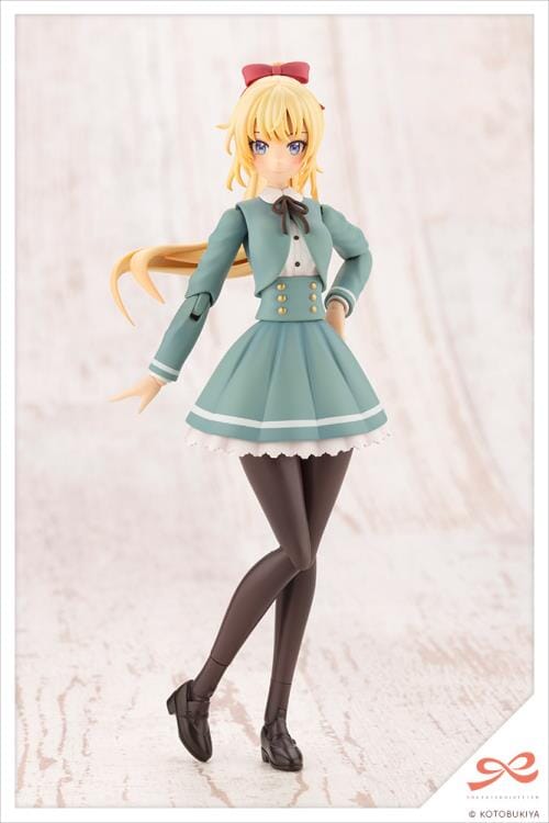 Sousai Shojo Teien St. Iris Girls' High School Winter Clothes Ritsuka Saeki 1/10 Scale Model Kit