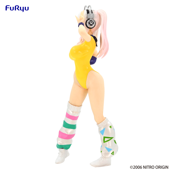 Nitroplus Super Sonico (1980's Yellow Another Color Ver.) Concept Figure (Reissue)