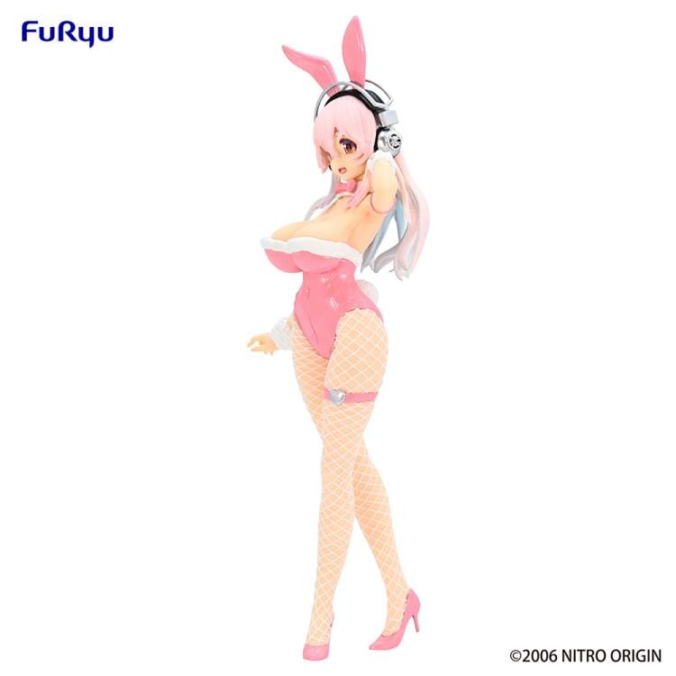 Nitroplus BiCute Bunnies Super Sonico (Pink Rabbit Ver.) Figure