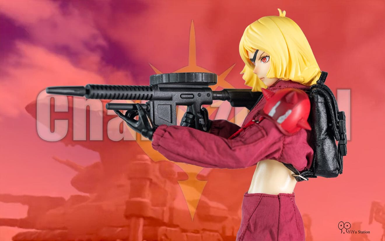 Mobile Suit Gundam Sayla Mass (Char's Zaku Costume) 1/9 Scale Figure