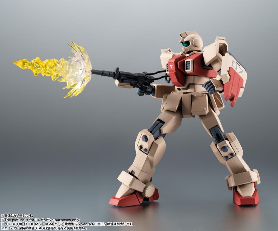 Gundam Robot Spirits The 08th MS Team RGM-79(G) GM Ground Type ver. A.N.I.M.E.